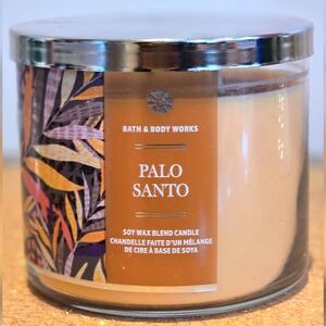 ❤️BATH & BODY WORKS❤️BRAND NEW CANDLE PALO SANTO 3-Wick Candle❤️
